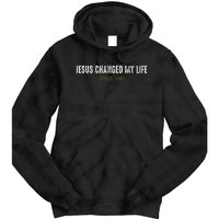 Jesus Changed My Life Ask Me How Sharing Gospel Evangelism Tie Dye Hoodie