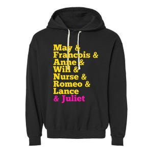 Juliet Characters Musical Theatre Musicals Garment-Dyed Fleece Hoodie