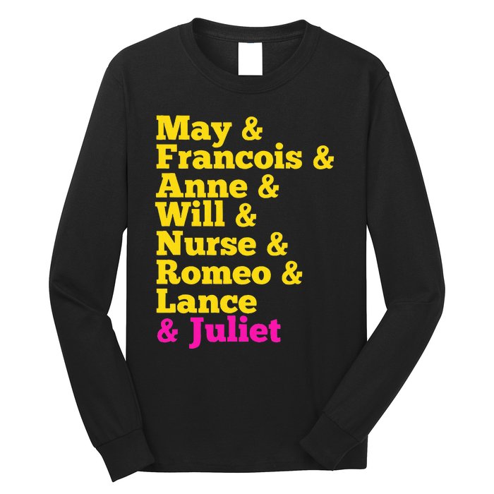 Juliet Characters Musical Theatre Musicals Long Sleeve Shirt