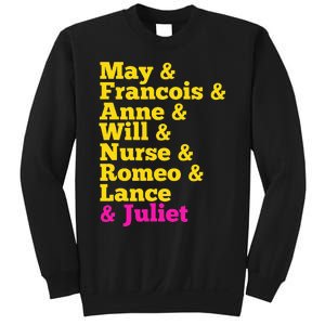 Juliet Characters Musical Theatre Musicals Sweatshirt