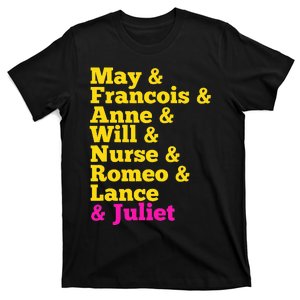 Juliet Characters Musical Theatre Musicals T-Shirt