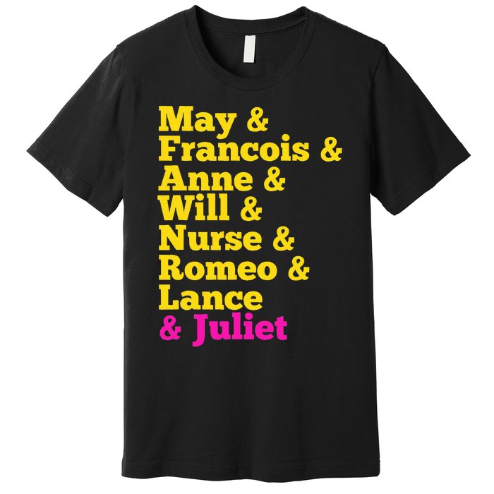 Juliet Characters Musical Theatre Musicals Premium T-Shirt