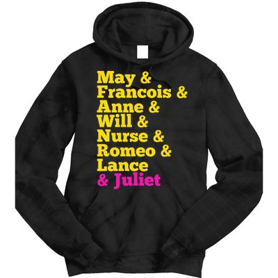 Juliet Characters Musical Theatre Musicals Tie Dye Hoodie
