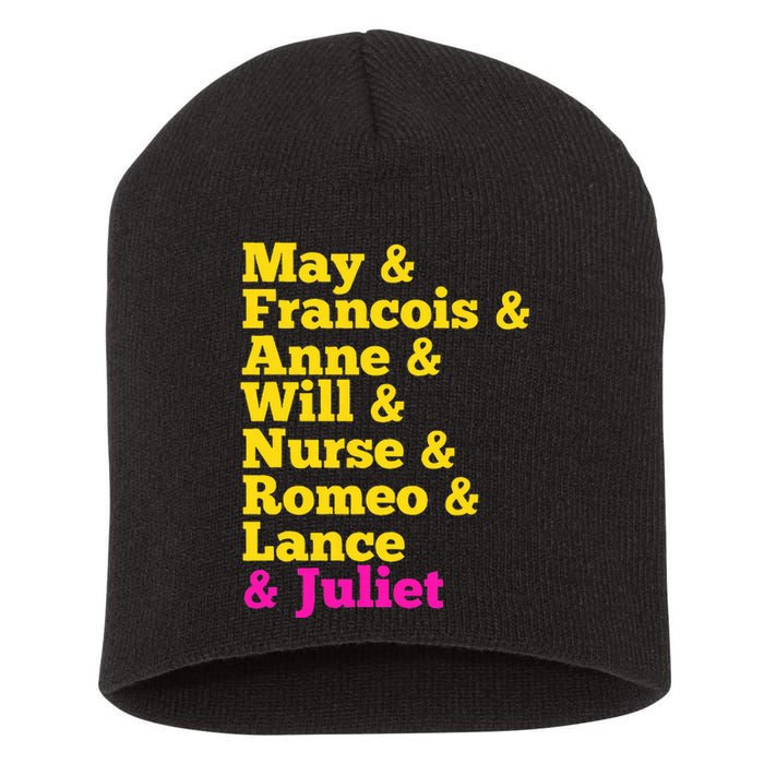 Juliet Characters Musical Theatre Musicals Short Acrylic Beanie