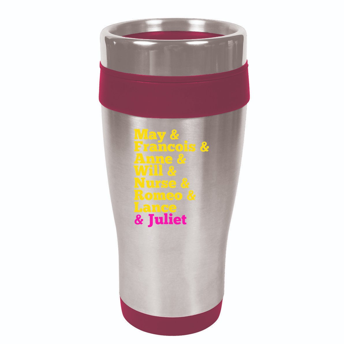 Juliet Characters Musical Theatre Musicals 16oz Travel Tumbler