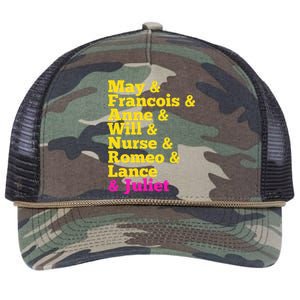 Juliet Characters Musical Theatre Musicals Retro Rope Trucker Hat Cap