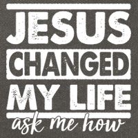 Jesus Changed My Life Ask Me How Cotton Canvas Backpack