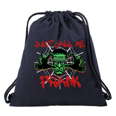 Just Call Me Frank Monster Halloween Horror Movie Drawstring Bag