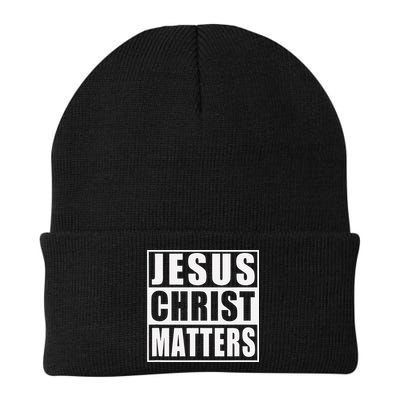 Jesus Christ Matters Christian Beanie