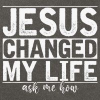 Jesus Changed My Life Asked Me How Christ Devotee Jesus Cotton Canvas Backpack
