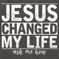 Jesus Changed My Life Asked Me How Christ Devotee Jesus Vector Backpack