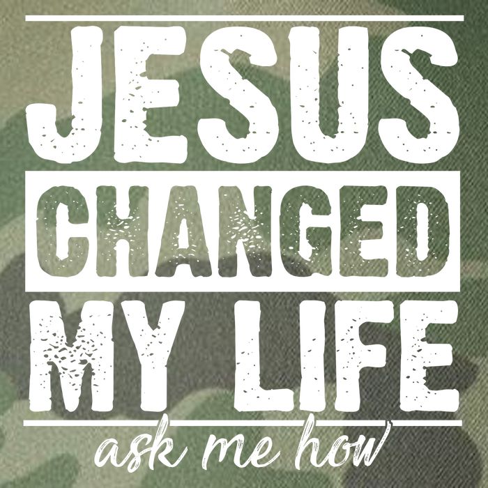 Jesus Changed My Life Ask Me How Legacy Tie Dye Trucker Hat