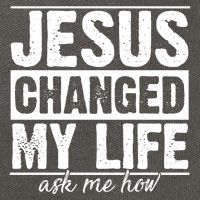 Jesus Changed My Life Ask Me How Cotton Canvas Backpack