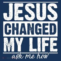 Jesus Changed My Life Ask Me How Zip Tote Bag