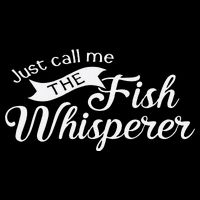 Just Call Me The Fish Whisperer Funny Fishing Zip Tote Bag
