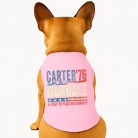 Jimmy Carter Mondale 76 A Legacy Of Peace & Humanity Doggie Tank