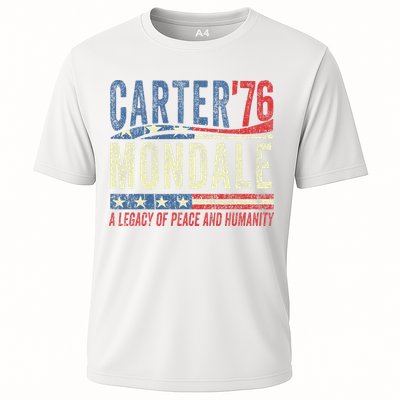 Jimmy Carter Mondale 76 A Legacy Of Peace & Humanity Performance Shirt