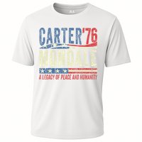 Jimmy Carter Mondale 76 A Legacy Of Peace & Humanity Cooling Performance Crew T-Shirt