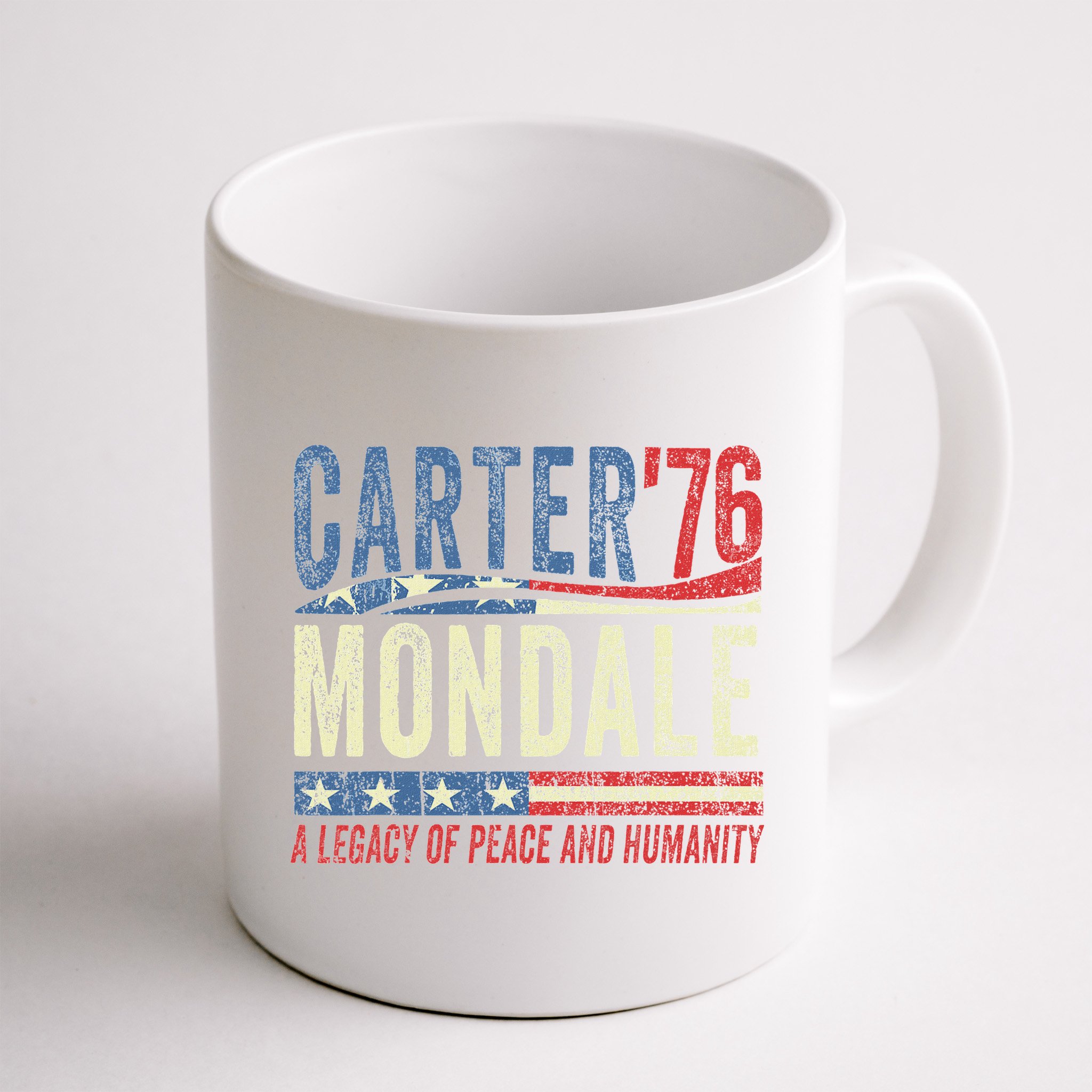 Jimmy Carter Mondale 76 A Legacy Of Peace & Humanity Mug
