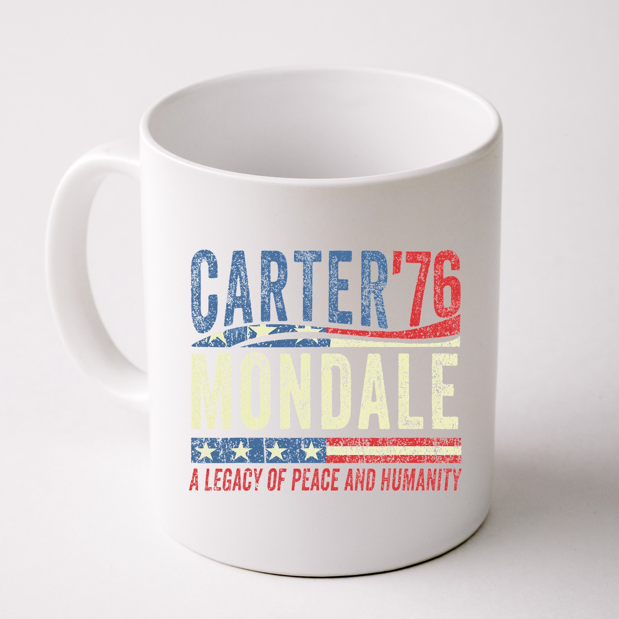 Jimmy Carter Mondale 76 A Legacy Of Peace & Humanity Mug