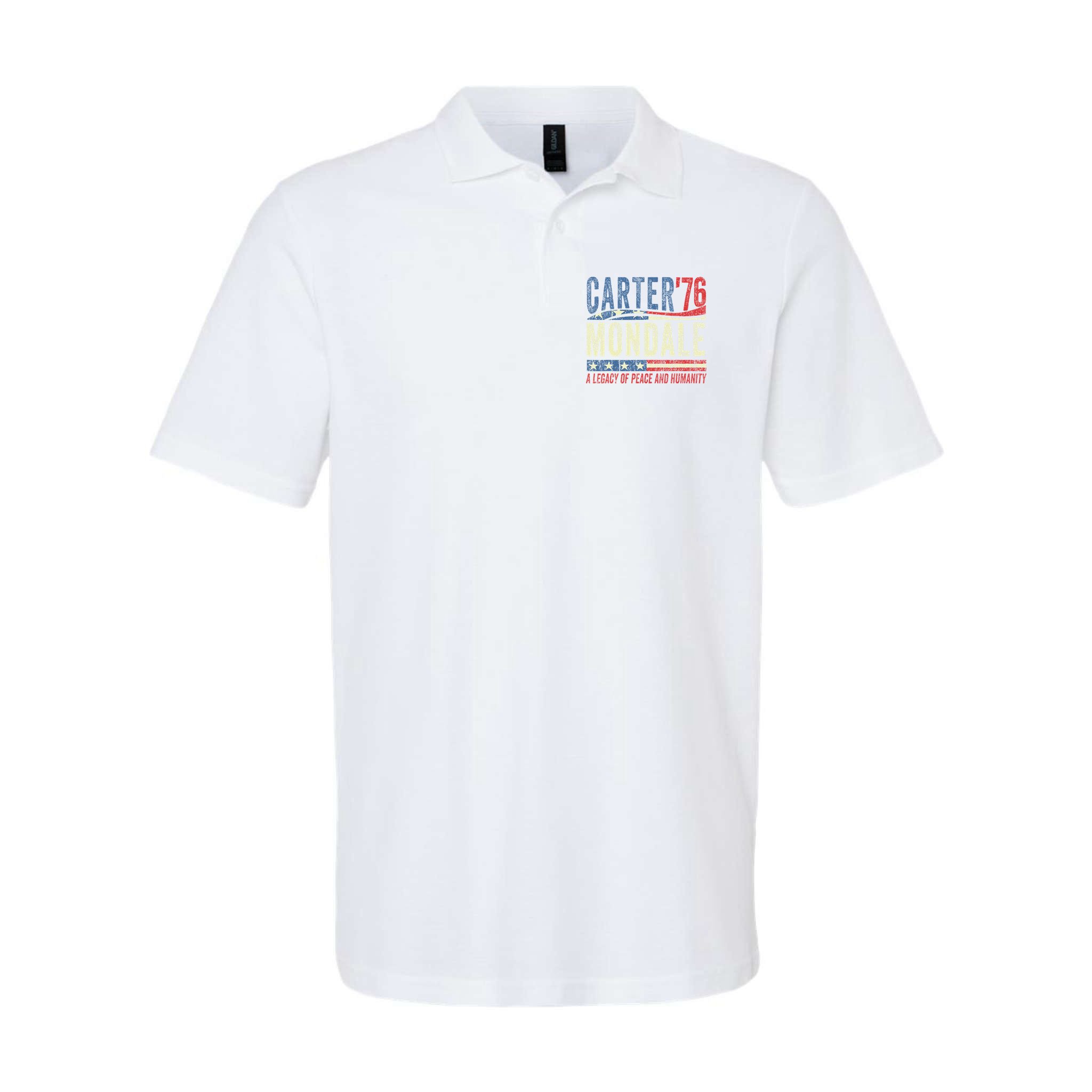 Jimmy Carter Mondale 76 A Legacy Of Peace & Humanity Polo