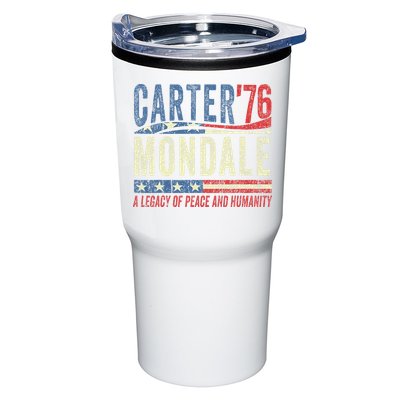 Jimmy Carter Mondale 76 A Legacy Of Peace & Humanity Tumbler