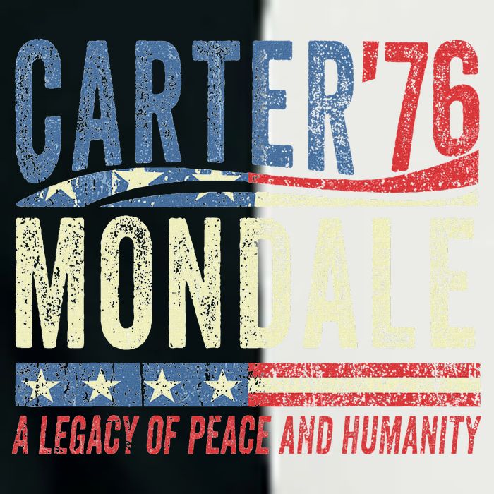 Jimmy Carter Mondale 76 A Legacy Of Peace & Humanity Infant Baby Jersey Bodysuit