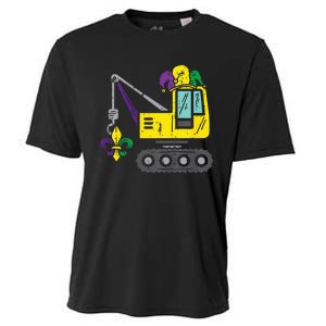 Jester Crane Mardi Gras Cute Cooling Performance Crew T-Shirt