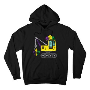 Jester Crane Mardi Gras Cute Hoodie