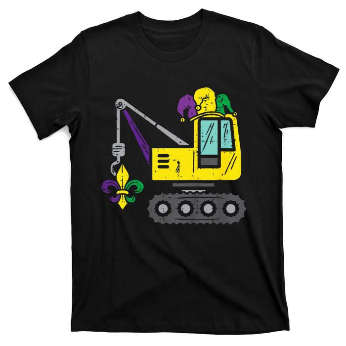 Jester Crane Mardi Gras Cute T-Shirt