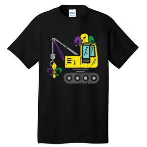 Jester Crane Mardi Gras Cute Tall T-Shirt