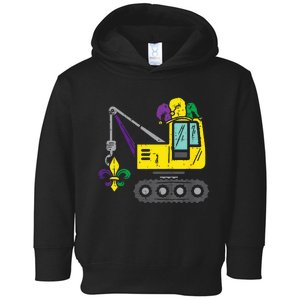 Jester Crane Mardi Gras Cute Toddler Hoodie