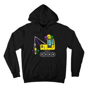 Jester Crane Mardi Gras Cute Tall Hoodie