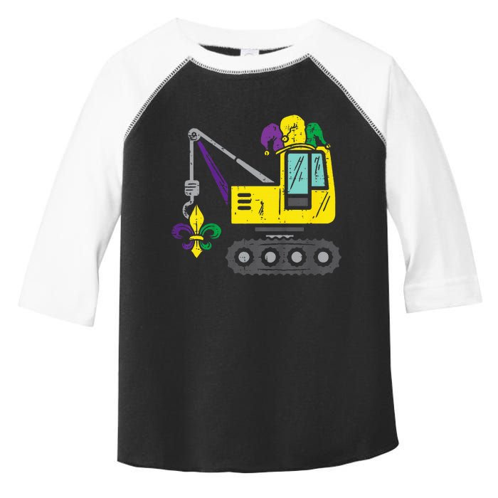 Jester Crane Mardi Gras Cute Toddler Fine Jersey T-Shirt