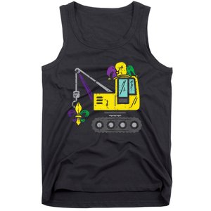 Jester Crane Mardi Gras Cute Tank Top