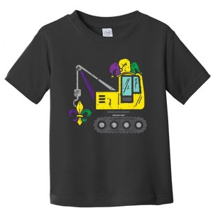 Jester Crane Mardi Gras Cute Toddler T-Shirt