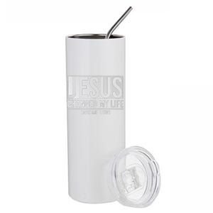 Jesus Changed My Life Ask Me How Jesus Stainless Steel Tumbler