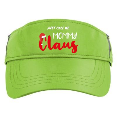 Just Call Me Mammy Claus Matching Christmas Pajamas Mammy Great Gift Adult Drive Performance Visor