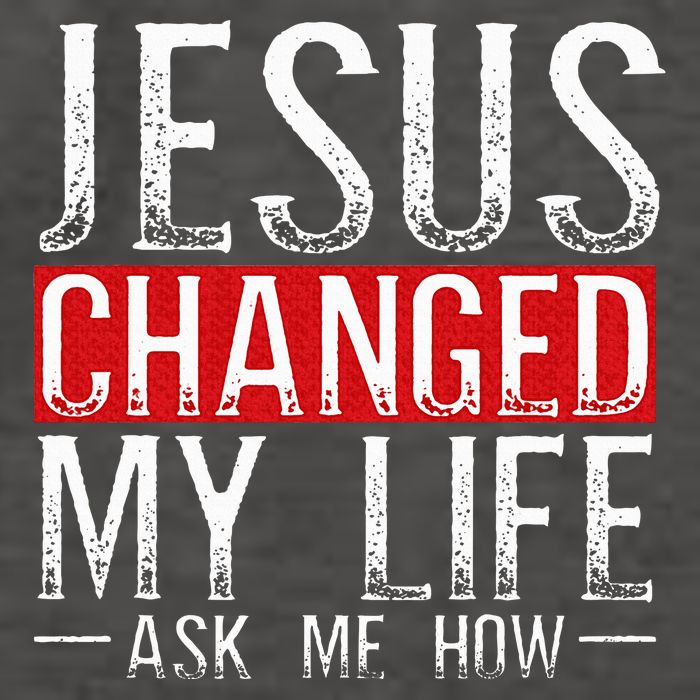 Jesus Changed My Life Ask Me How Christian Christians Vector Backpack