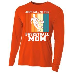 Just Call Me The Basketball Mom Cool Gift Cooling Performance Long Sleeve Crew