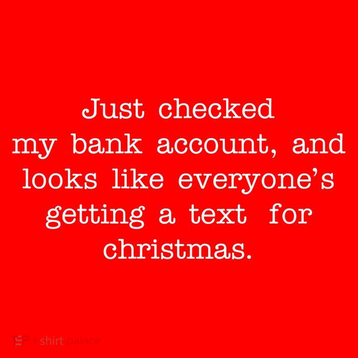 Just Checked My Bank Account Text For Christmas Gifts Funny Flatbill Hat