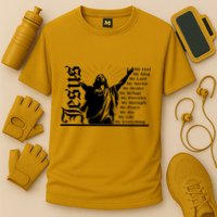 Jesus Christ My God King Lord Savior Strength Prayer Performance Shirt