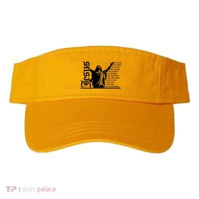 Jesus Christ My God King Lord Savior Strength Prayer Visor