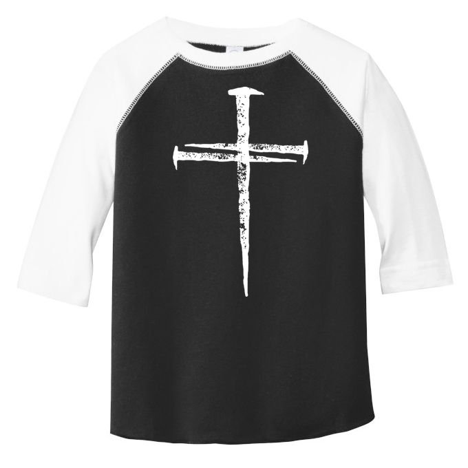 Jesus Christ My Savior Die For My Sins 3 Nails Cross Christian Catholic Toddler Fine Jersey T-Shirt