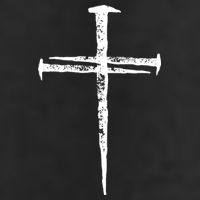Jesus Christ My Savior Die For My Sins 3 Nails Cross Christian Catholic Golf Towel