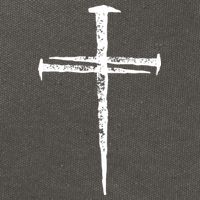 Jesus Christ My Savior Die For My Sins 3 Nails Cross Christian Catholic Cotton Canvas Backpack