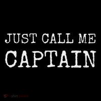 Just Call Me Captain Funny Pilo Tank Top