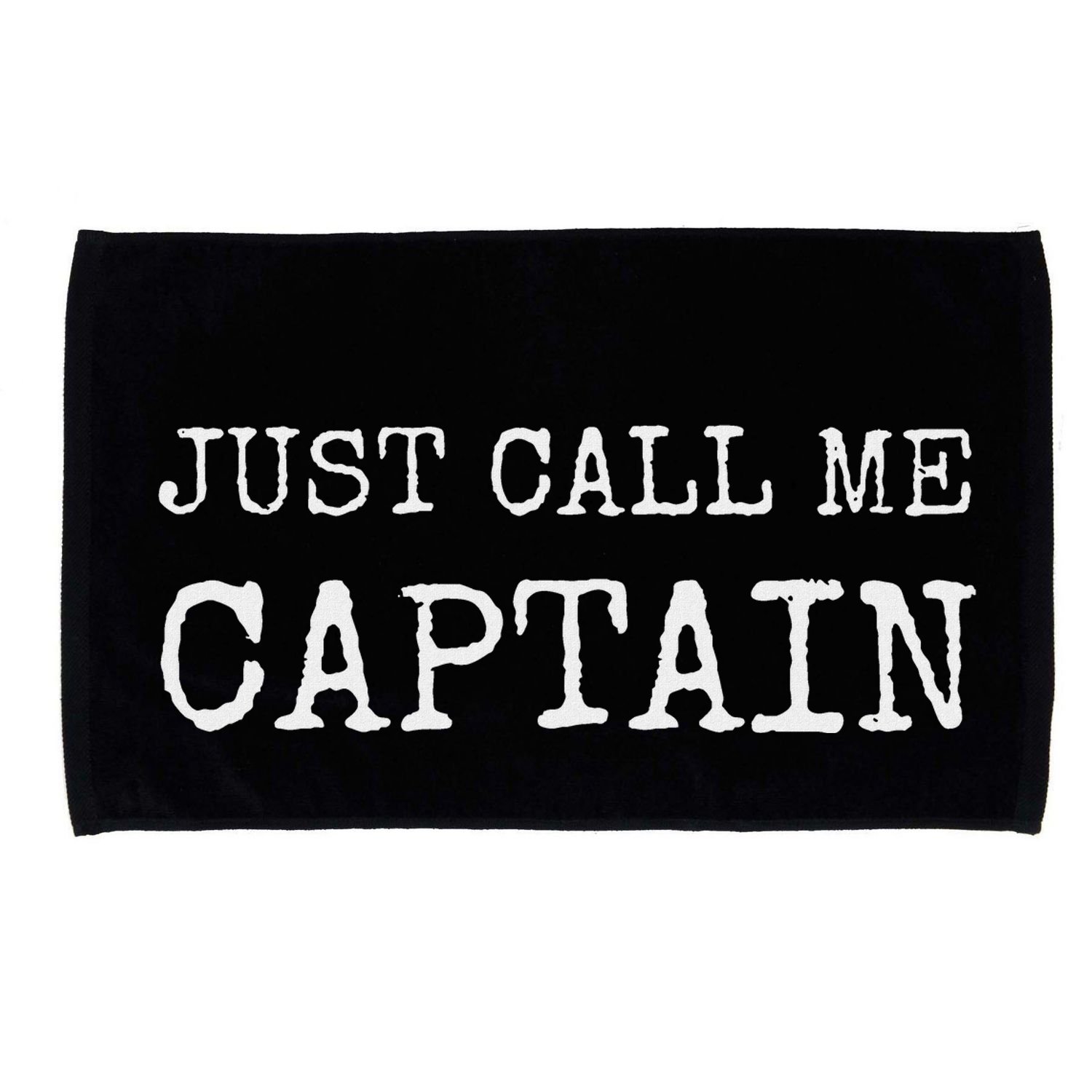 Just Call Me Captain Funny Pilo Microfiber Hand Towel