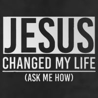 Jesus Changed My Life Ask Me How Jesus Golf Towel