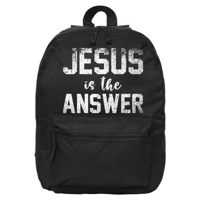 Jesus Changed My Life Ask Me How Jesus 1 16 in Basic Backpack